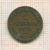 1 пфенниг. Мекленбург-Шверин 1872г
