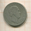 1/6 талера. Саксония 1843г