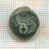 Иудея. АЕ прута. Гиркан I. 134-103 г. до н.э.