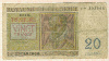 20 франков. Бельгия 1956г
