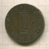 1 цент. Французский Индокитай 1885г