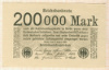 200000 марок. Германия 1923г