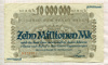 10000000 марок. Германия 1923г