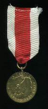 Золотая медаль "За заслуги при защите страны". Польша
