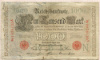 1000 марок. Германия 1910г