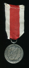 Серебряная медаль "За заслуги при защите страны". Польша