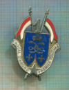 Полковой знак. Первый Драгунский полк. Франция