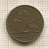 2 сантима. Бельгия 1912г