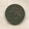 1 сантим. Бельгия 1907г