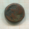 Сиракузы. 344-336 г до н.э. Афина в шлеме/морской конек