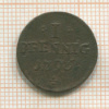 1 пфенниг. Франкфурт 1795г