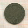 6 крейцеров. Бавария 1825г
