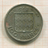 100 франков. Монако 1956г