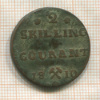 2 скиллинга. Норвегия 1810г