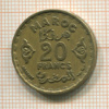 20 франков. Марокко