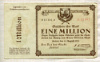 1000000 марок. Германия 1923г