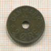 2 эре. Дания 1927г
