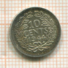 10 центов. Нидерланды 1944г