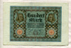 100 марок. Германия 1920г