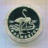 Рубль. Красная книга. ПРУФ. Фламинго 1997г