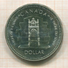 1 доллар. Канада 1977г