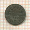 1 крейцер. Бавария 1867г