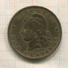 2 сентаво. Аргентина 1891г