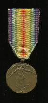 Победная Медаль Войны 1914-1918 гг. Бельгия