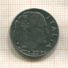 20 сантимов. Италия 1940г