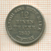 1/12 талера. Ганновер 1845г