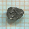 Обол. Мизия. Кизик. 480-400 г. до н.э. Лев/кабан