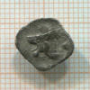 Гемиобол. Мизия. Кизик. 480-450 г. до н.э. Лев/кабан