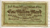 1000000 марок. Германия 1923г