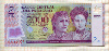 2000 гуарани. Парагвай. Пластик