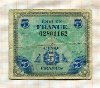 5 франков. Франция 1944г