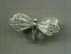 Брошь. "Бабочка" Серебро. Филигрань. Германия