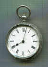 Часы карманные. Швейцария. Серебро 935 пр. Не рабочие, ключа нет, стекла нет