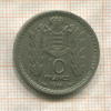 10 франков. Монако 1946г