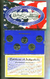 Набор квотеров. США 2005г