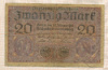 20 марок. Германия 1918г