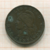 2 сентаво. Аргентина 1891г