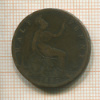 1/2 пенни. Великобритания 1887г