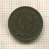 1 сентаво. Мексика 1912г