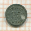 25 эйре. Исландия 1942г