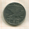 50 сантимов. Италия 1940г
