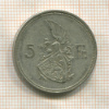 5 франков. Люксембург 1929г