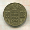 20 франков. Монако 1951г
