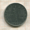 100 лир. Ватикан 1956г