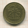 25 франков. Французская Западная Африка. Того 1957г