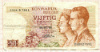 50 франков. Бельгия 1966г